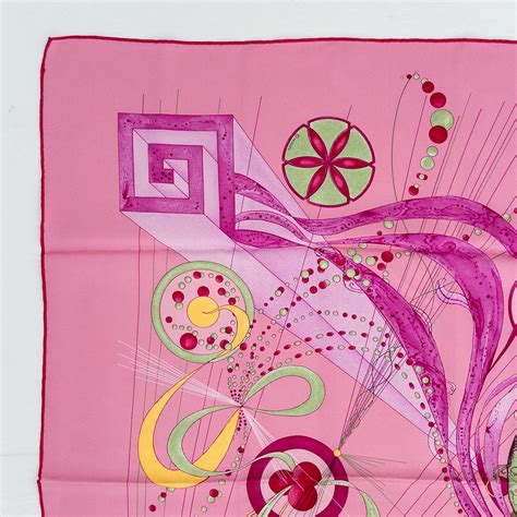 hermes danse du cosmos|HERMES Silk La Danse du Cosmos Scarf 90 .